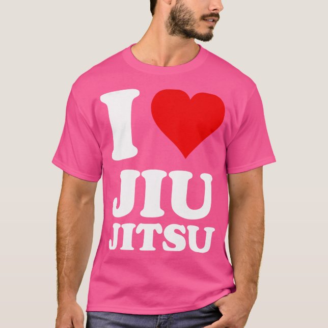 Camiseta Amo a Jiu Jitsu (Anverso)