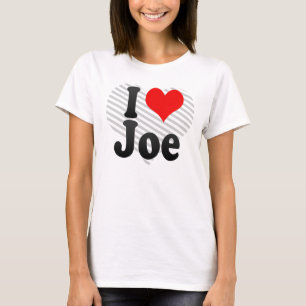 Camiseta Amo a Joe