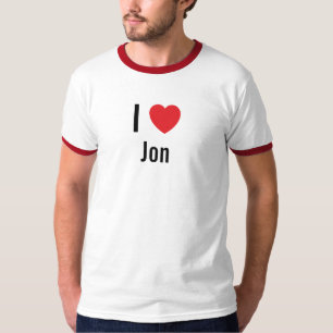 Camiseta Amo a Jon