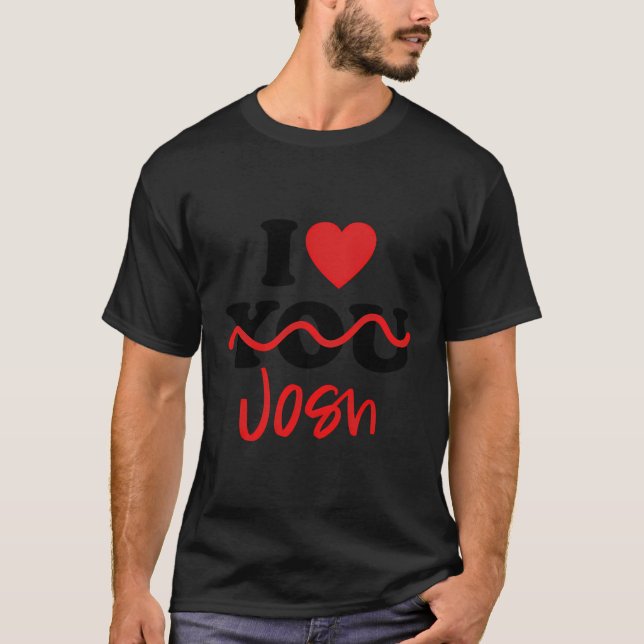 Camiseta Amo a Josh (Anverso)