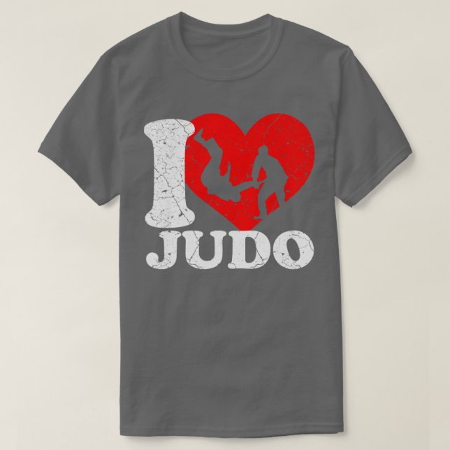 Camiseta Amo a Judo (Diseño del anverso)