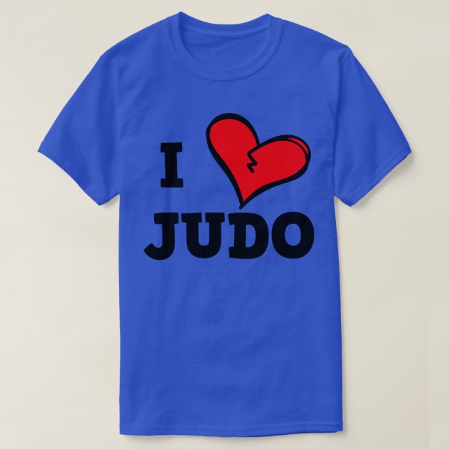 Camiseta Amo a Judo (Diseño del anverso)