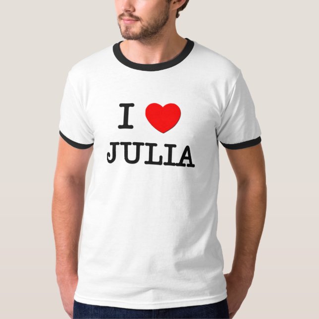 Camiseta Amo a Julia (Anverso)