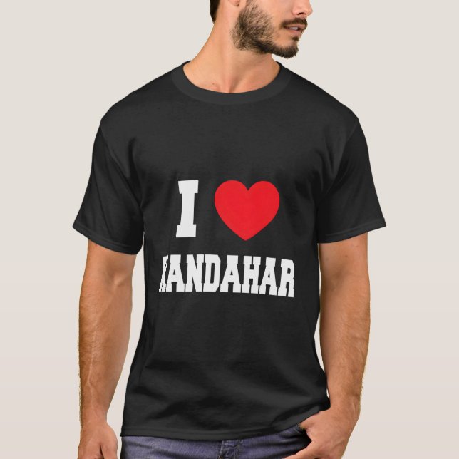 Camiseta Amo a Kandahar (Anverso)