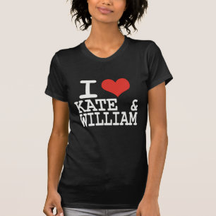 CAMISETA AMO A KATE Y A WILLIAM
