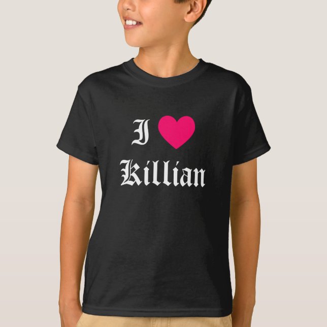 Camiseta Amo a Killian (Anverso)
