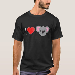 Camiseta Amo a Koalas Animal