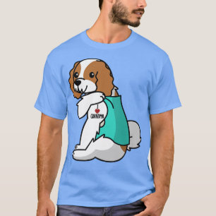 Camiseta Amo a la abuela Tattoo Cavalier King Charles Spani