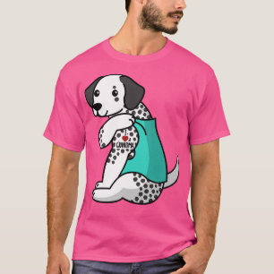 Camiseta Amo a la abuela Tattoo Dalmacia Perro