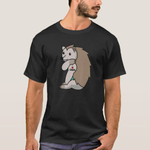 Camiseta Amo a la abuela Tattoo Hedgehog Abuela Mascota