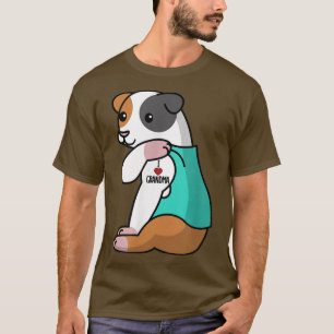 Camiseta Amo a la abuela Tattoo Mascota de la abuela Cerdo