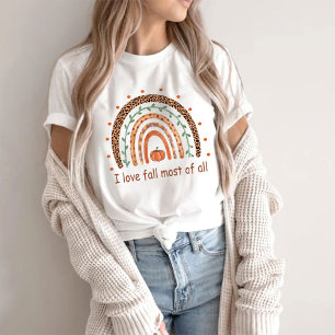 Camiseta Amo A La Caída La Mayoría De Los Tee - Por La Muje