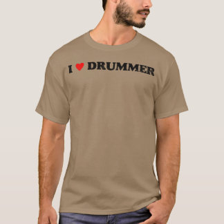 Camiseta Amo a la chica baterista