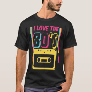 Camiseta Amo a la escuela secundaria retro de los 80