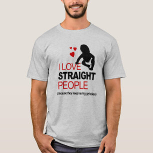 Camiseta Amo a la gente directa