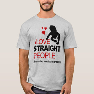 Camiseta Amo a la gente directa