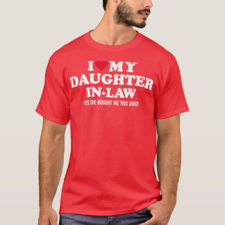 Camiseta Amo a la hijastra por la paternidad