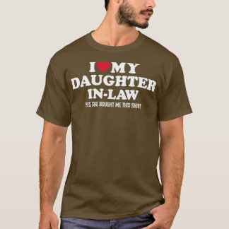 Camiseta Amo a la hijastra por la paternidad