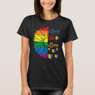 Camiseta Amo A La Lgbt Lesbiana Gay Pr