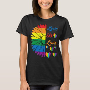 Camiseta Amo A La Lgbt Lesbiana Gay Pr