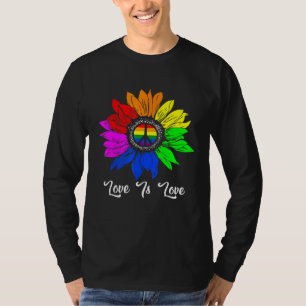 Camiseta Amo A La Lgbt Lesbiana Gay Pr