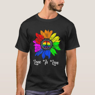 Camiseta Amo A La Lgbt Lesbiana Gay Pr
