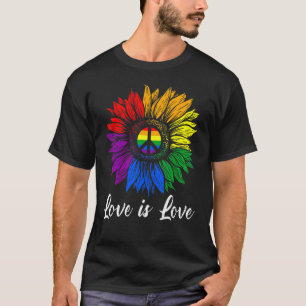 Camiseta Amo A La Lgbt Lesbiana Gay Pr