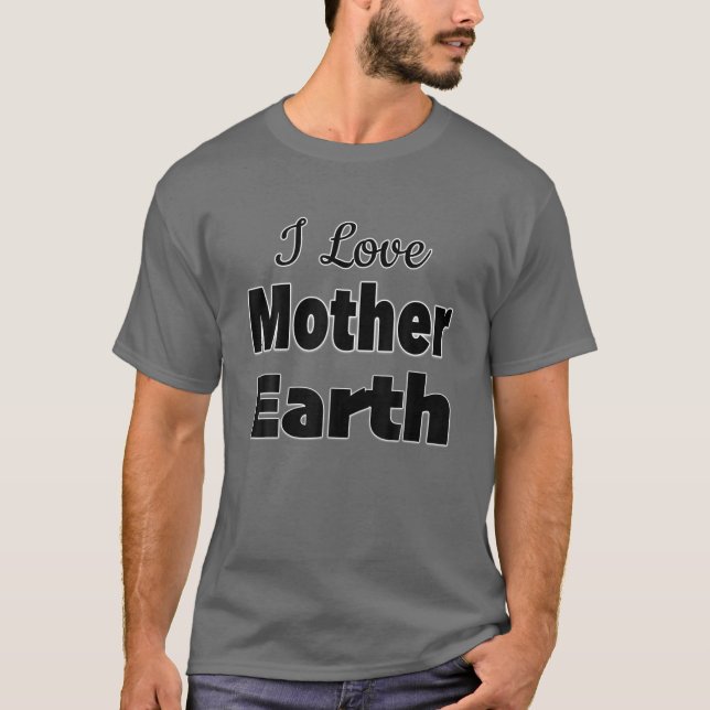 Camiseta Amo a la Madre Tierra (Anverso)