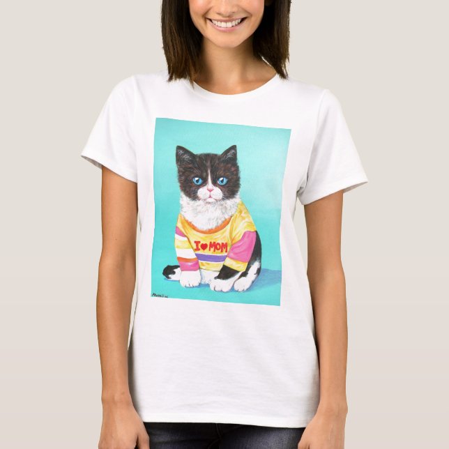 Camiseta Amo a la mamá (Anverso)