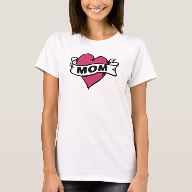 Camiseta Amo a la mamá (Anverso)