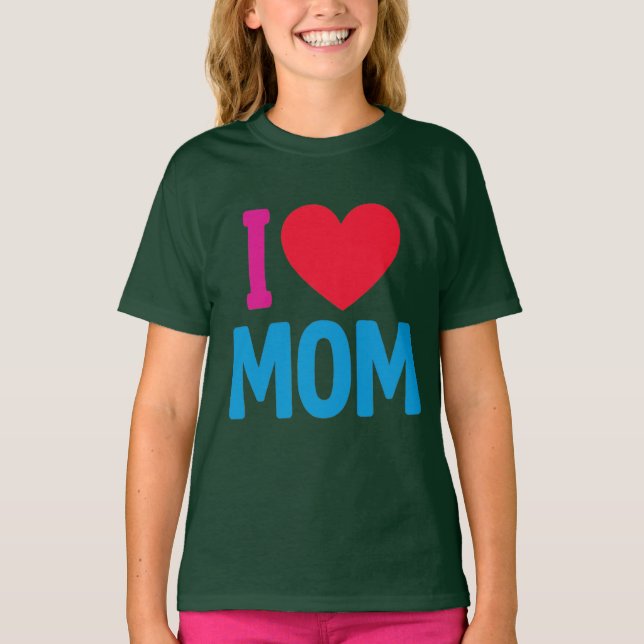 CAMISETA "AMO A LA MAMÁ" TSHIRT (Anverso)
