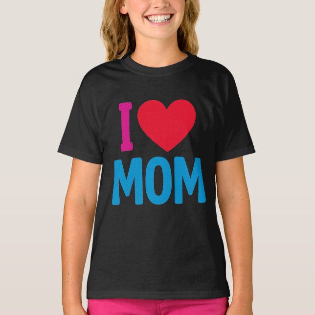 CAMISETA "AMO A LA MAMÁ" TSHIRT (Anverso)