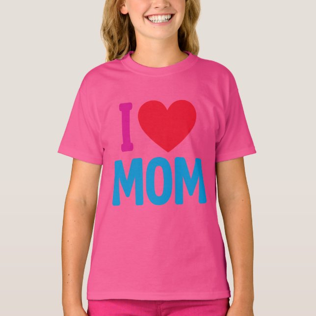 CAMISETA "AMO A LA MAMÁ" TSHIRT (Anverso)