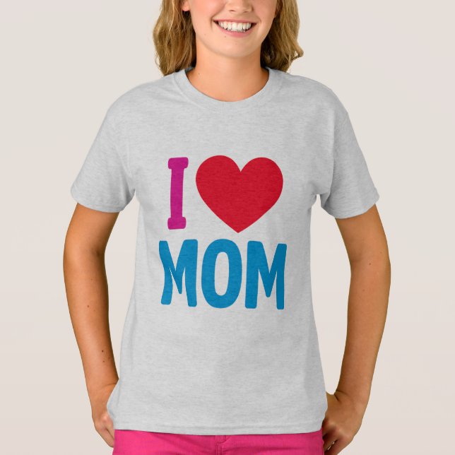 CAMISETA "AMO A LA MAMÁ" TSHIRT (Anverso)