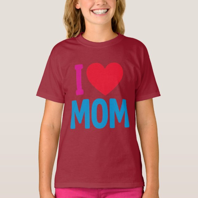 CAMISETA "AMO A LA MAMÁ" TSHIRT (Anverso)