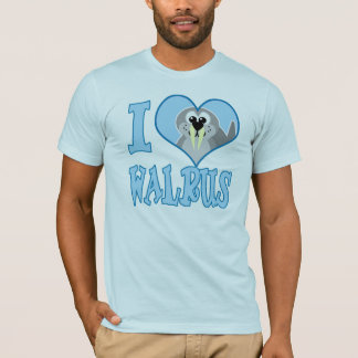 Camiseta Amo a la morsa