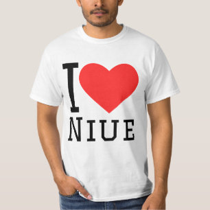 Camiseta Amo a la niue
