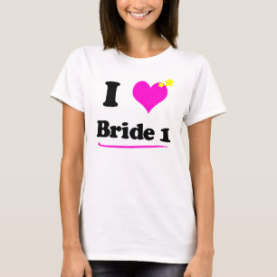 Camiseta Amo a la novia 1 Hanes Casual Comfort Tee