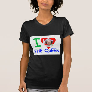 Camiseta Amo a la Reina - Reina Isabel II