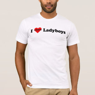 Camiseta Amo a Ladyboys