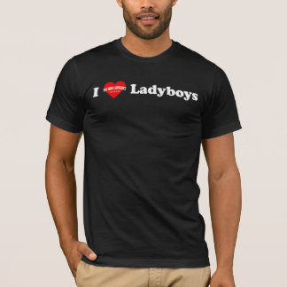 Camiseta Amo a Ladyboys