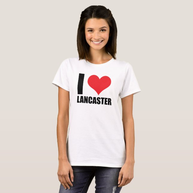 Camiseta Amo a Lancaster (Anverso completo)