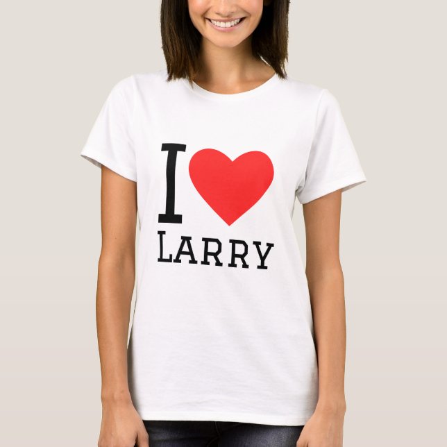 Camiseta Amo a larry (Anverso)