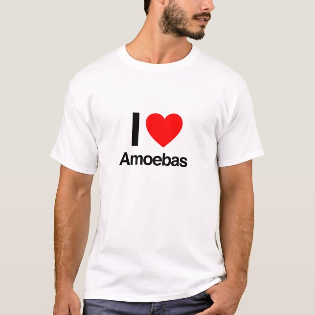 Camiseta amo a las amebas (Anverso)
