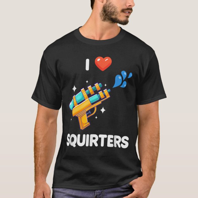 Camiseta Amo a las ardillas divertidas (Anverso)