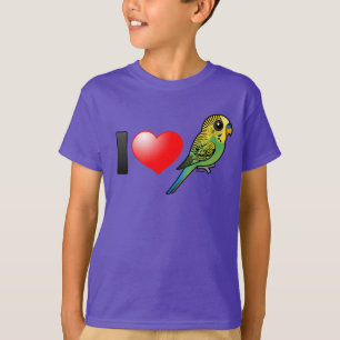 Camiseta Amo a las Budgies