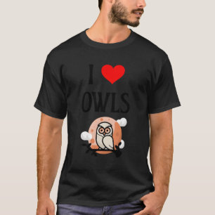 Camiseta Amo A Las Lechuzas Si Es Lechuza Birdie Nocturnal