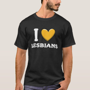 Camiseta Amo a las lesbianas