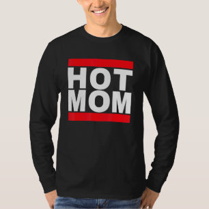 Camiseta Amo a las mamás calientes Retro Música de los 80 A