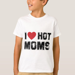 Camiseta Amo a las mamás calientes Virginidad Duncan Rocks